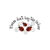 CafePress Please Dont Bug The Ladies Car Magnet 10 X