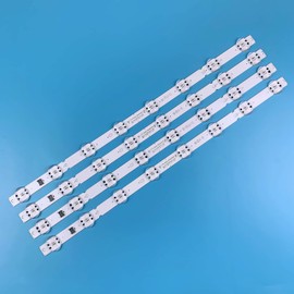 PANMILED 4pcs LED Backlight Strips for LG 55" TV 55UM73 55UM7300 55UM7300PUA 55UM7300AUE SSC Y19 Trident 55um73&75 REV01 180703