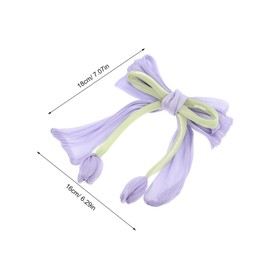 LABRIMP Elegant Tulip Flower Hair Clip for Women Durable Side Barrette Hold for Weddings Parties and Daily Use Fashionable Floral Accessory