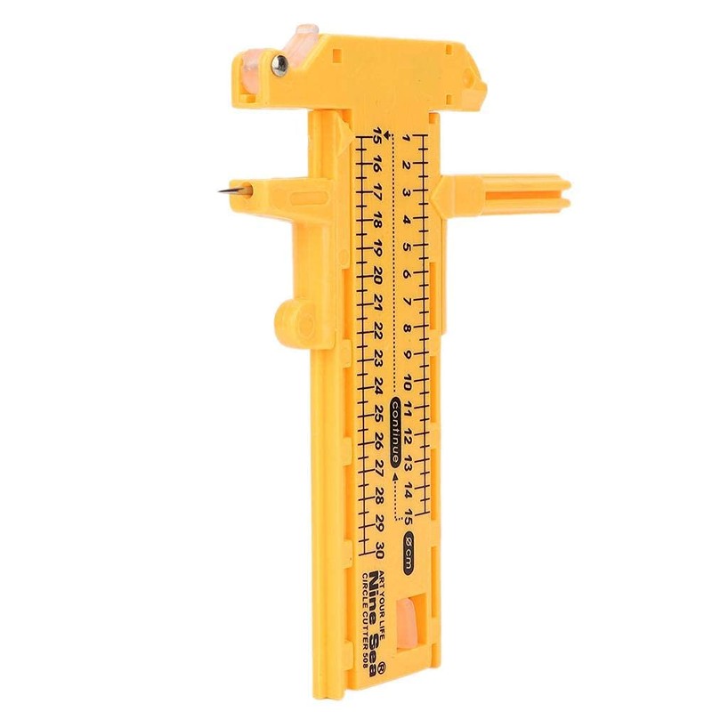 Gifleey Compass Circle Cutter Rotary Compass Cutter Circular Cutting Cutter