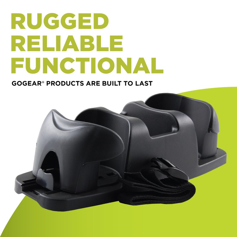 Go Gear SMT Twin Cupholder, (Black)
