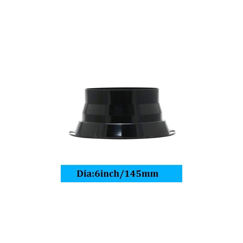 6" Duct Connector Pipe Flange Inlet Fitting for Heating Cooling