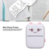 Mini Printer Portable Text Picture Memo Shopping List Label Inkless