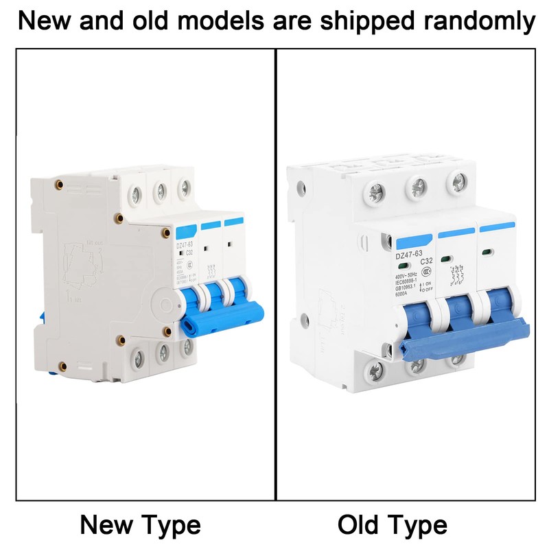 32 Amp Circuit Breaker B32A 3-Pin Din Senen Power Uncter