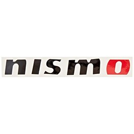 Genuine Nissan 999G1-SR002BK 'Black Letters with Red O' NISMO Sticker