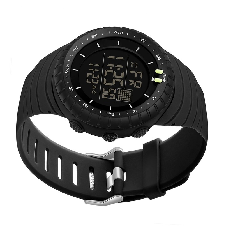 Electronic Sports Watch Waterproof Night Light Large Screen Quick Release