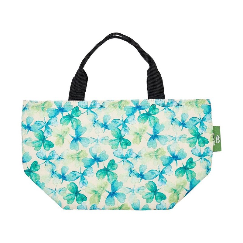 ECO CHIC Lightweight Foldable Insulated Lunch Bag Water Resistant Cooler