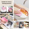 ZIRLZIM New Upgrade Multipurpose Non Scratch Wire Dishcloth, Soft Wire