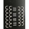 Extra Long Shower Rings/Hooks (5.0)