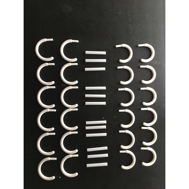 Extra Long Shower Rings/Hooks (5.0)