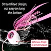 AIMALL Luminous Fishing Lures Glow Artificial Baits with 3D Fisheye,