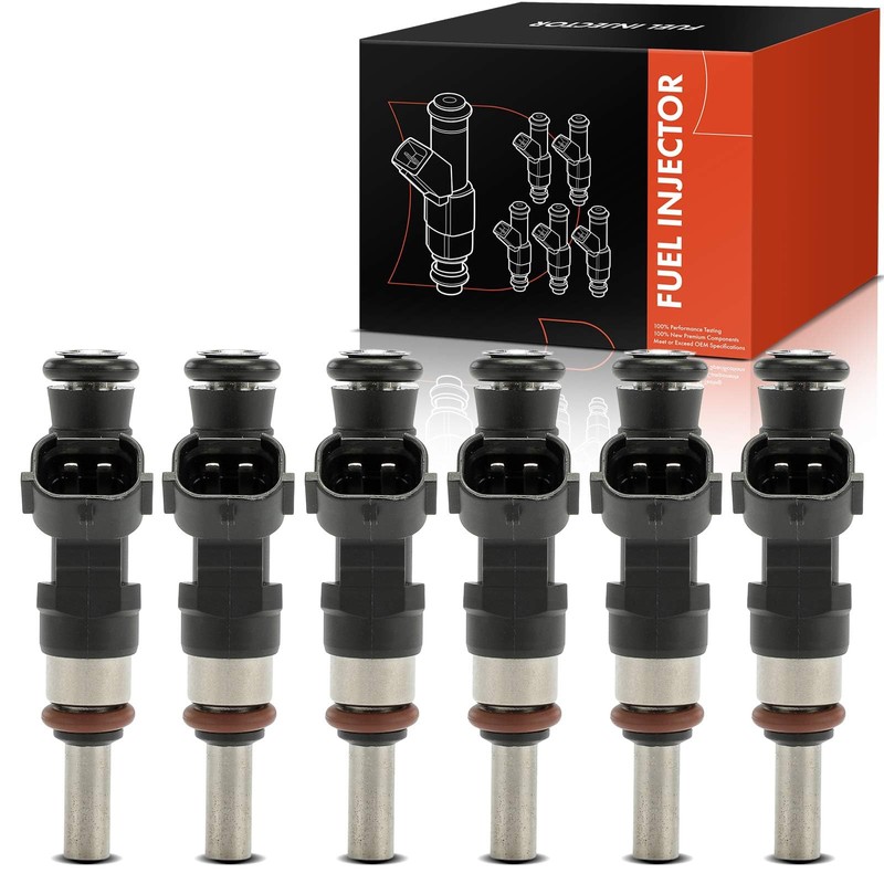 Frankberg 6x Einspritzventil 2-Polig Benzin Kompatibel mit A3 Sportback 8PA