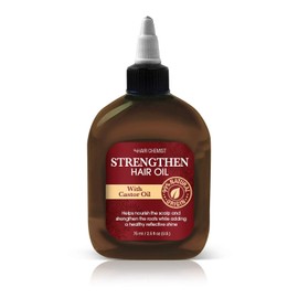 Hair Chemist Fortalece el aceite capilar con aceite de ricino 2.5 onzas
