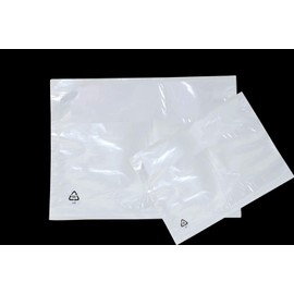 AKAR A7 123 x 110 mm Plain Documents Enclosed Wallet Envelopes Peel & Seal Clear - Pack of 200