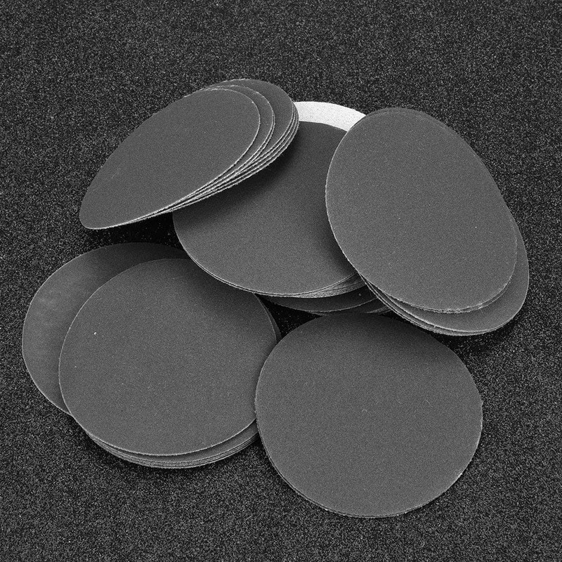 50pcs 75mm Sander Disc Hook and Loop Sanding Polishing Abrasive