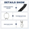 PATIKIL Rhinestone Lanyard for Keys Bling Lanyard for ID Badge