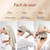 Toalla Microfibra para Secar el Cabello 2 Pack, Toalla Microfibra