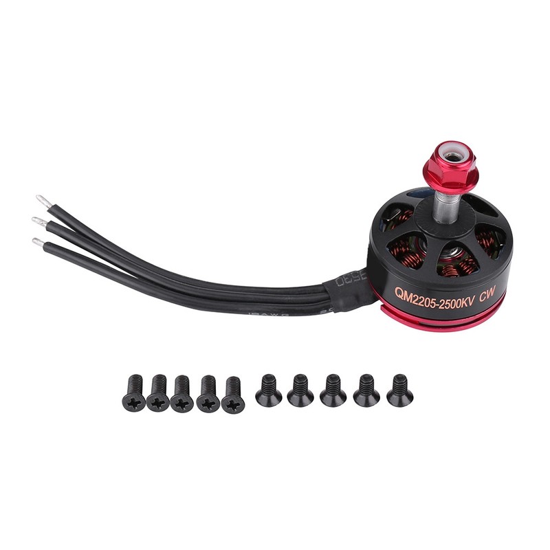 1pc QM2205-2500KV Racing Brushless Motor Drone Part for 210 220