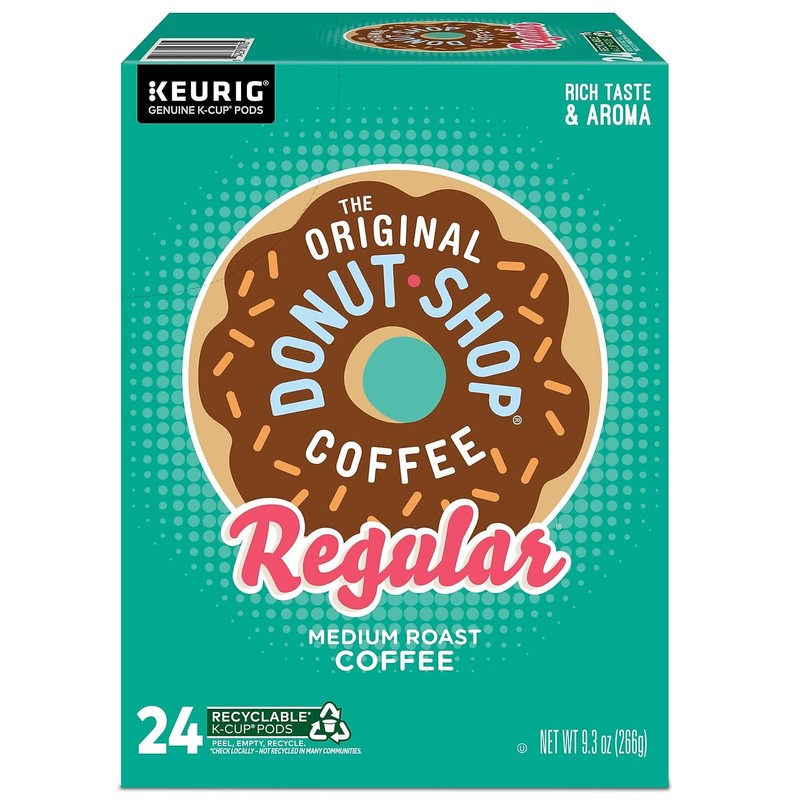 The Original Donut Shop Regular Keurig Single-Serve K-Cup Pods, Medium