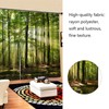 Forest Curtains, Trees Sunlight Shower Curtain Wild Natural Landscape Trees