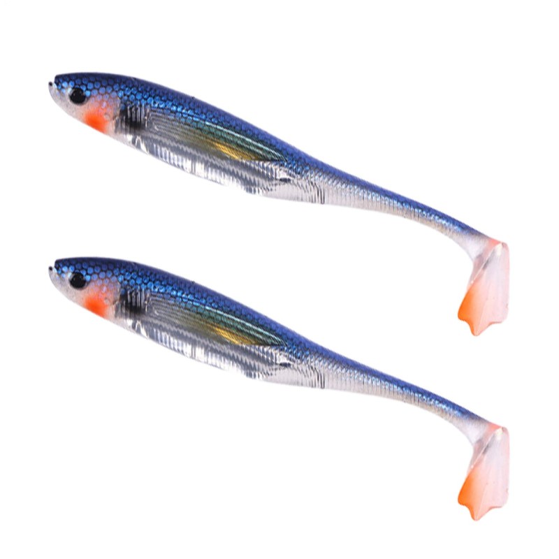 Bass Fishing Lures,Realistic Soft Fishing Lures | Soft T Tail