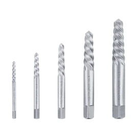 Truper EXT-5, Juego extractores de tornillos, 5 piezas