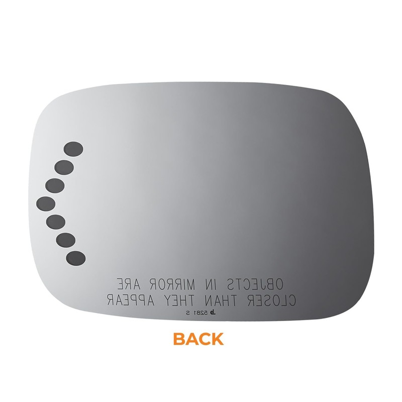Burco 5281S Convex Passenger Side View Power Mirror Glass with