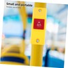 PACKOVE Passenger Alert Button Bus Stop Bell Replacement Easy to