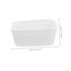 Alipis Pcs Mini Ceramic Sauce Dishes Versatile Bowl Set for