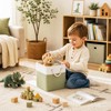 Guoovvs Fabric Storage Cubes, 11 inch cube storage bin with