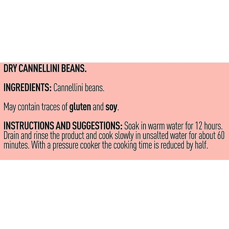 Cordero Cannellini Beans, 8.8 OZ