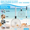 Roshtia 4 Pcs Sand Sifter, Beach Scoop Shovels and Shark