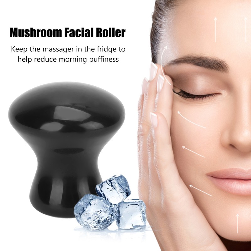 2pcs Gua Sha Facial Tools Mushroom Shape Face Lift Remove