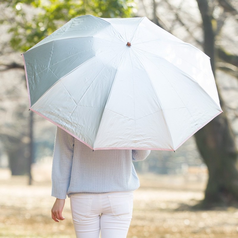 LIEBEN-0585 Men's and Women's UV Protection, Sun or Rain, Large