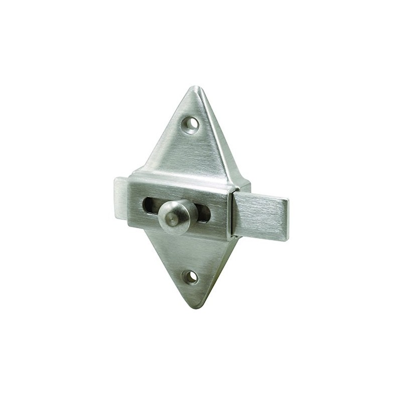 Prime-Line 656-7455 Slide Latch, with Fasteners, Stainless Steel (Single Pack)