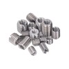 75Pcs Stainless Steel Threaded Inserts Nuts Assortment Tool Kit for