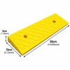 Threshold Ramp for Smooth Access – Non-Slip Plastic Transition Ramp