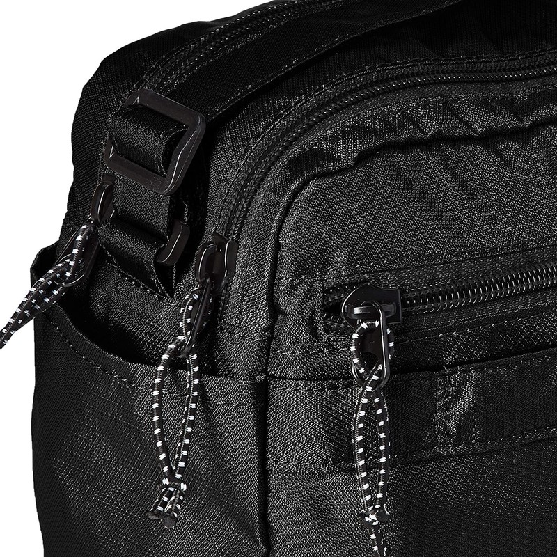 Anello Grande DC GUA0982Z Double Layer Round Shoulder Bag, Black