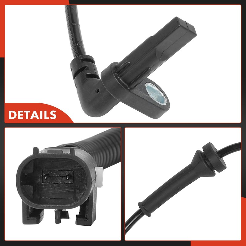 A-Premium Rear Right ABS Wheel Speed Sensor Compatible with Jeep