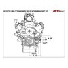 ICT Billet LS - Kit de soporte de reubicación de