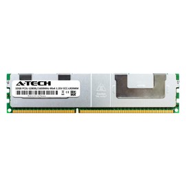 A-Tech 32GB Module for HP Z820 DDR3 ECC Load Reduced LR DIMM PC3-12800 1600Mhz 4rx4 1.35v Server Memory Ram