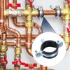 sourcing map 6 Pcs Split Ring Pipe Hanger, 40mm/1.6inch Adjustable