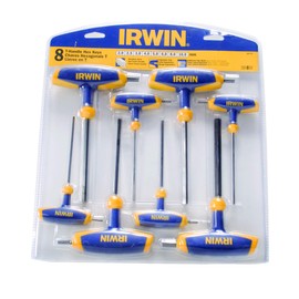 IRWIN IRWT10771-TBK T10771 T Handle Hex Key Set (8 Pieces)