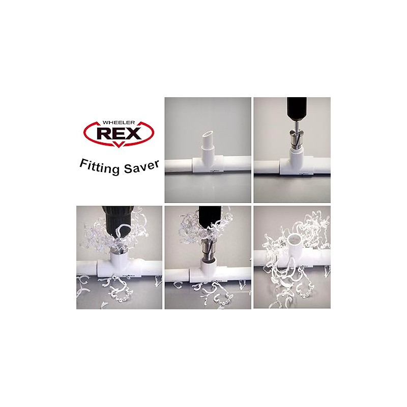 WHEELER-REX 19051-1/2" Schedule 80 Plastic Pipe Fitting Saver