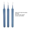 5pcs Blackhead Remover Professional Stainless Blue Acne Needle Tool Set
