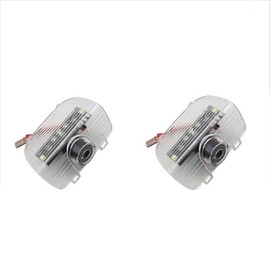 Courtesy Lamps, Courtesy Ride, Honda LED High Brightness, Odyssey Accord, Accord, Odyssey, LED Logo, Clear Door Light Projection, 2-Piece Left and Right Set (C-01) (07)