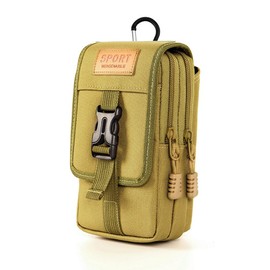 SEKIDAR Multi-functional Pouch, Belt Pouch, Military Pouch, Smartphone Multi-Pouch, Fixed Pouch, Wallet Pouch, Small Storage, Smartphone Pouch, Waist Pouch, Tactical Airsoft Bag, Military Style, Water