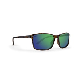 Epoch Eyewear 11 Sunglasses Tortoise Frame with Green Mirror Lens