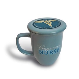 Abbey Gift Ceramic Mug and Coaster - Nurse, Multicolored