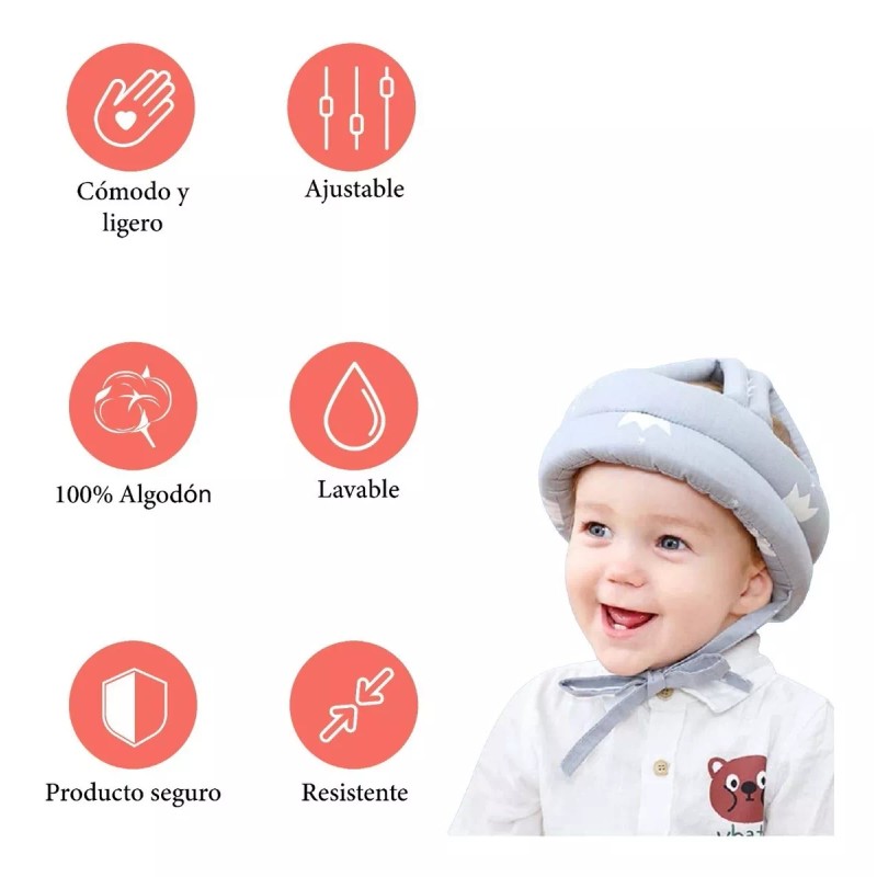 Seviete Casco Para Bebe De Protección Antigolpes